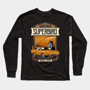 Plymouth Superbird Classic Car Long Sleeve T-Shirt